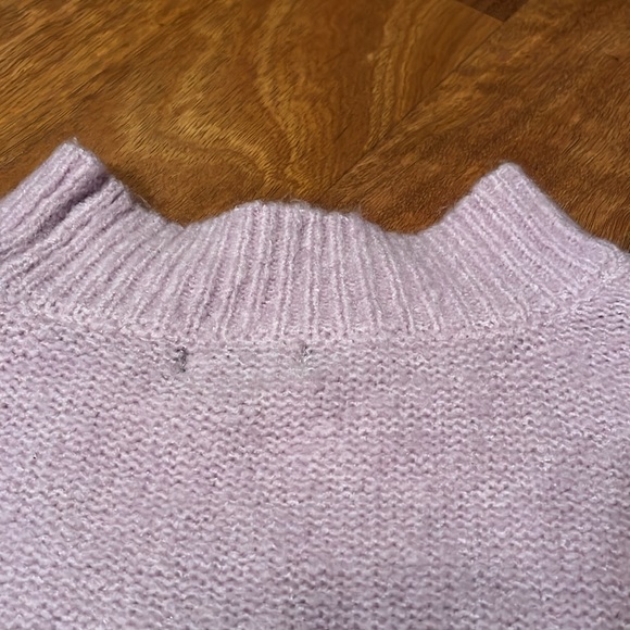 Like new Wild Fable light lavender knit sweater - Picture 12 of 12